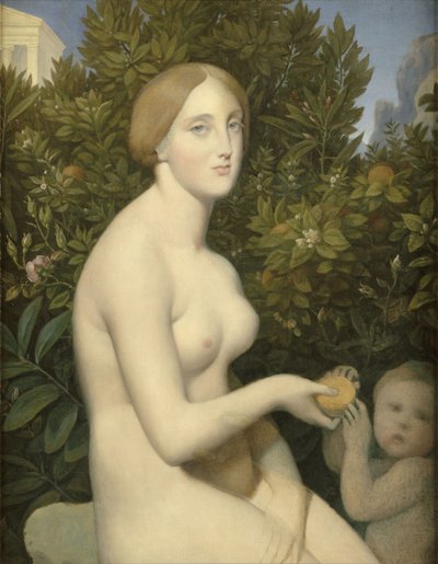 Venus at Paphos by Jean Auguste Dominique Ingres